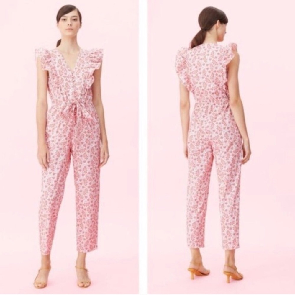 NEW La Vie Rebecca Taylor Wave Paisley Jumpsuit 🌸
